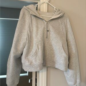 Lululemon cropped scuba hoodie